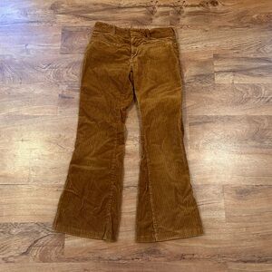 Vintage Corduroy Wide Leg Pants